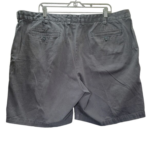 Van Heusen Mens Shorts Blue Size 44 100% Cotton Button Zip Close Pockets - Picture 2 of 11